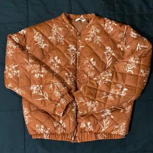 Size Med ROOLEE vintage floral quilted jacket